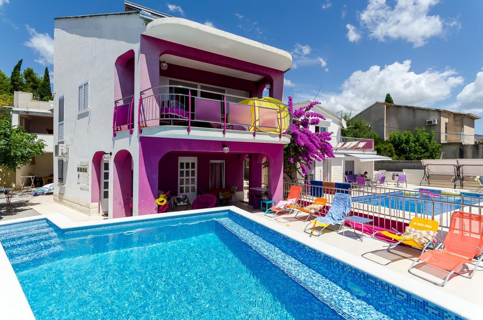 Villa Pinky And Superior Trogir Seget Vranjica Exterior photo